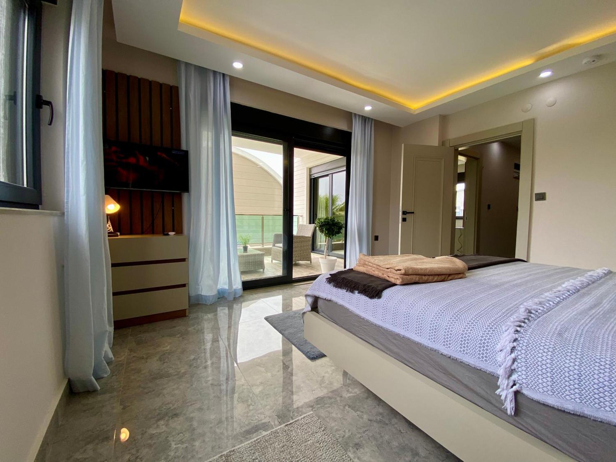 Villa Annabell1 With Swimming Pool And Jacuzzi, 3 Floors Belek Kültér fotó