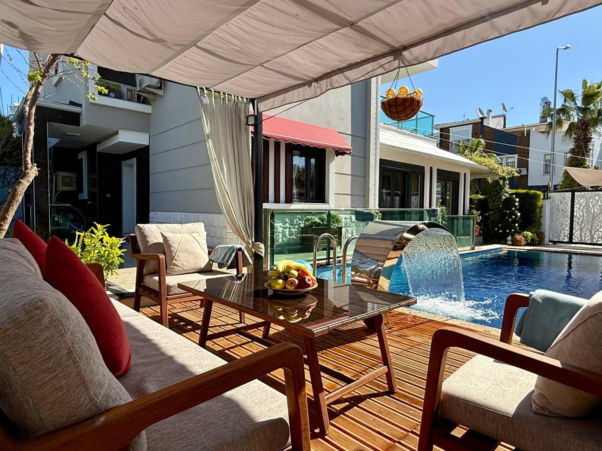 Villa Annabell1 With Swimming Pool And Jacuzzi, 3 Floors Belek Kültér fotó